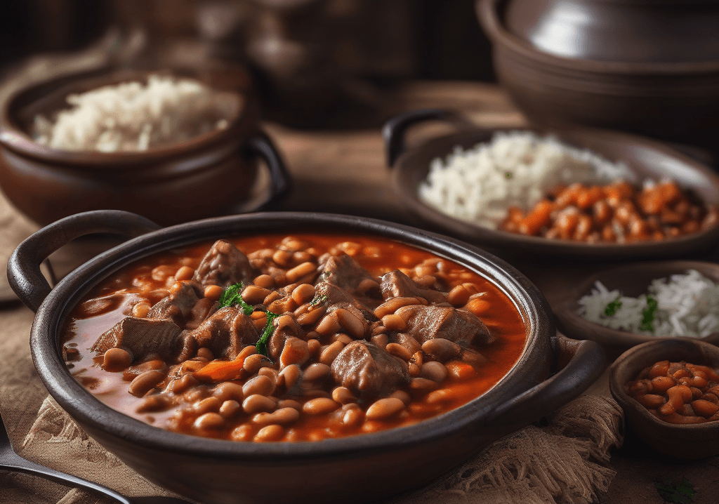 Geleneksel Kuzu Etli ve Börülceli Tencere Yemeği